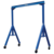 Vestil Steel Fixed Gantry Crane 10 Ft. 2000 Lb. Capacity Blue FHS-2-10