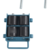 Vestil Adjustable Machinery Skates 10-1/2 In. x 12-13/16 In. x 4-3/8 In. 6 Ton Capacity Blue ASKT-6