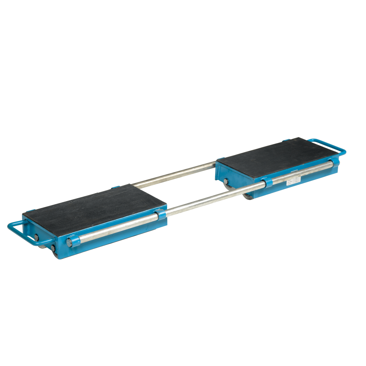 Vestil Adjustable Machinery Skates 11-5/16 In. x 19-9/16 In. x 4-1/2 In. 24 Ton Blue ASKT-24