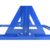 Vestil Steel Fork Extension Storage Rack 45-3/4 In. x 40 In. x 54-3/16 In. 400 Lb. Blue FORK-R-54