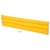 Vestil Steel 3 Ribbed Bolt On Style Guard Rail 6 Ft. Yellow GR-F3R-BO-6-YL