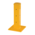 Vestil Steel Rigid Tube Post 1-1/2Ft For 3 Ribbed Drop In Style Guard Rails Yellow GR-F3R-DI-TP18-YL