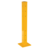 Vestil Steel Rigid Tube Post 3-1/2Ft For 3 Ribbed Drop In Style Guard Rails Yellow GR-F3R-DI-TP42-YL