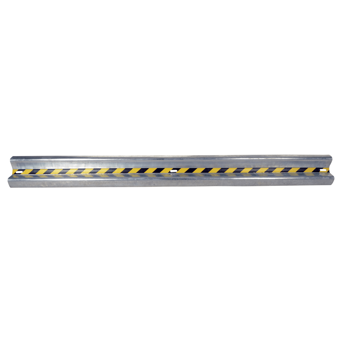 Vestil Steel Straight Guard Rail 10 Ft. Galvanized GR-H2R-BO-10-HDG