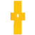 Vestil Steel Center Post Mounting Bracket For Drop In Guard Rail System Yellow GR-H2R-BKT-CS-DI