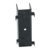 Vestil Steel U-Bracket For Drop In Guard Rail System Black GR-H2R-BKT-DI-BK