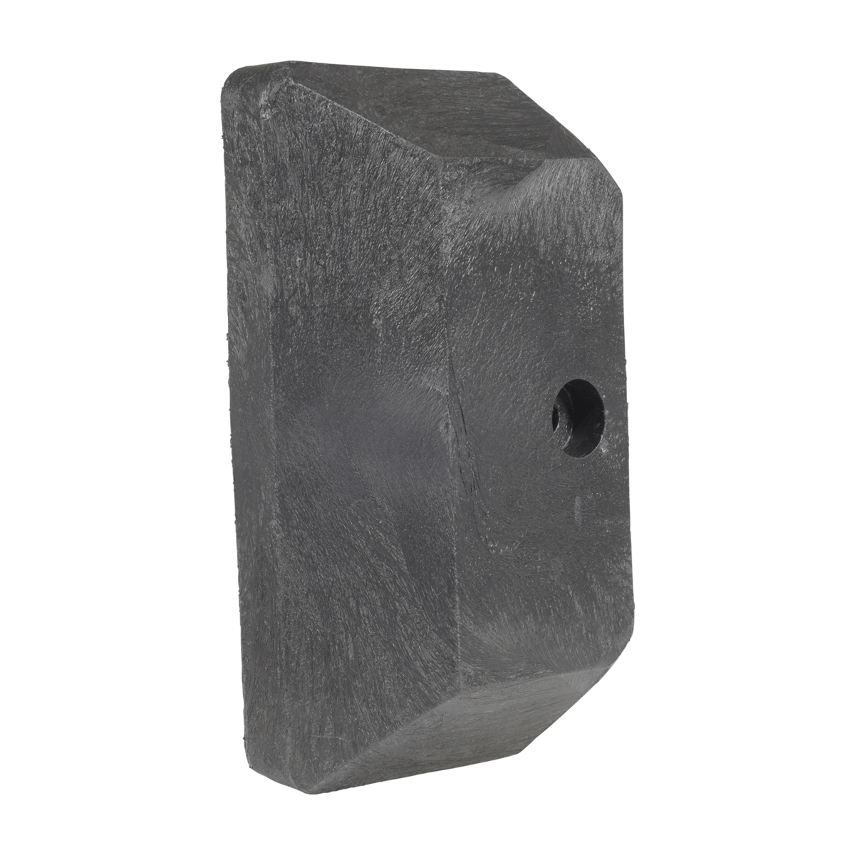 Vestil Plastic End Cap For Guard Rail System Black GR-H2R-CAP-BK