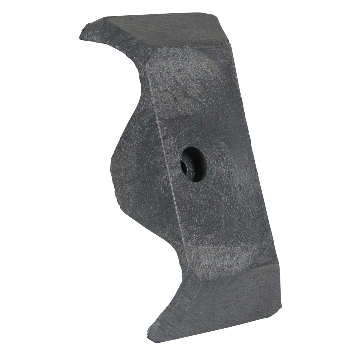 Vestil Plastic End Cap For Guard Rail System Gray GR-H2R-CAP-GY