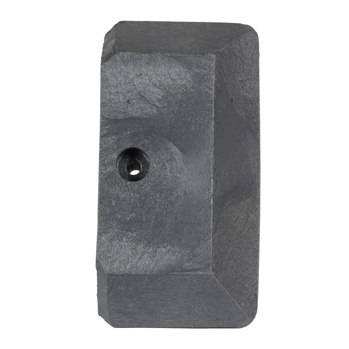 Vestil Plastic End Cap For Guard Rail System Gray GR-H2R-CAP-GY