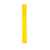 Vestil Steel Spring Post 1/16 In. x 1-1/2 In. x 24 In. For Guard Rail Systems Yellow GR-H2R-SP