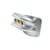 Vestil Steel Flared End Guard 28-5/8 In. x 16-1/4 In. For Guard Rail Systems Silver GR-H2R-TG