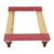 Vestil Hardwood Dolly Rubber Ends 30 In. x 18 In. x 7 In. 1200 Lb. Capacity Tan HDOR-1830-12