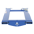 Vestil Steel Fork Truck Hook Base 44 In. 4000 Lb. Capacity Blue HOOK-BASE-44