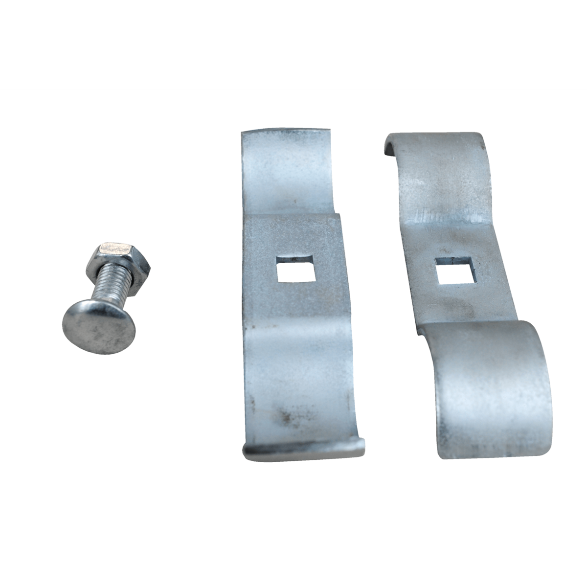 Vestil Steel Construction Safety Barrier Connector for HRAIL Models Galvanized HRAIL-CON