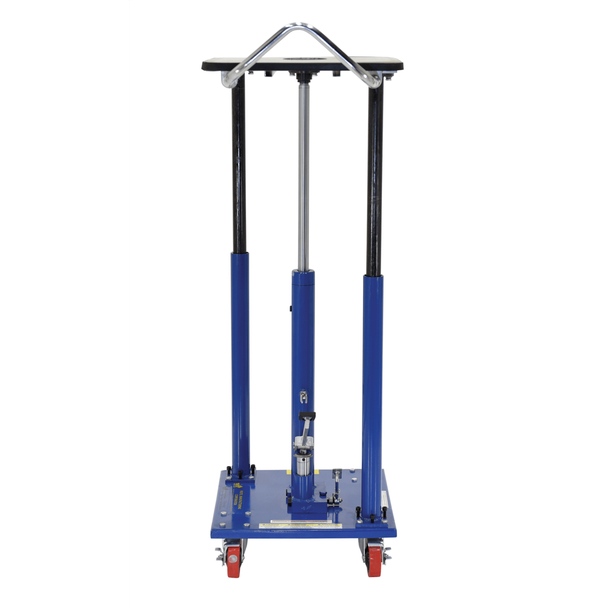 Vestil Steel Hydraulic Post Table 18 In. x 18 In. 500 Lb. Capacity Blue HT-05-1818A