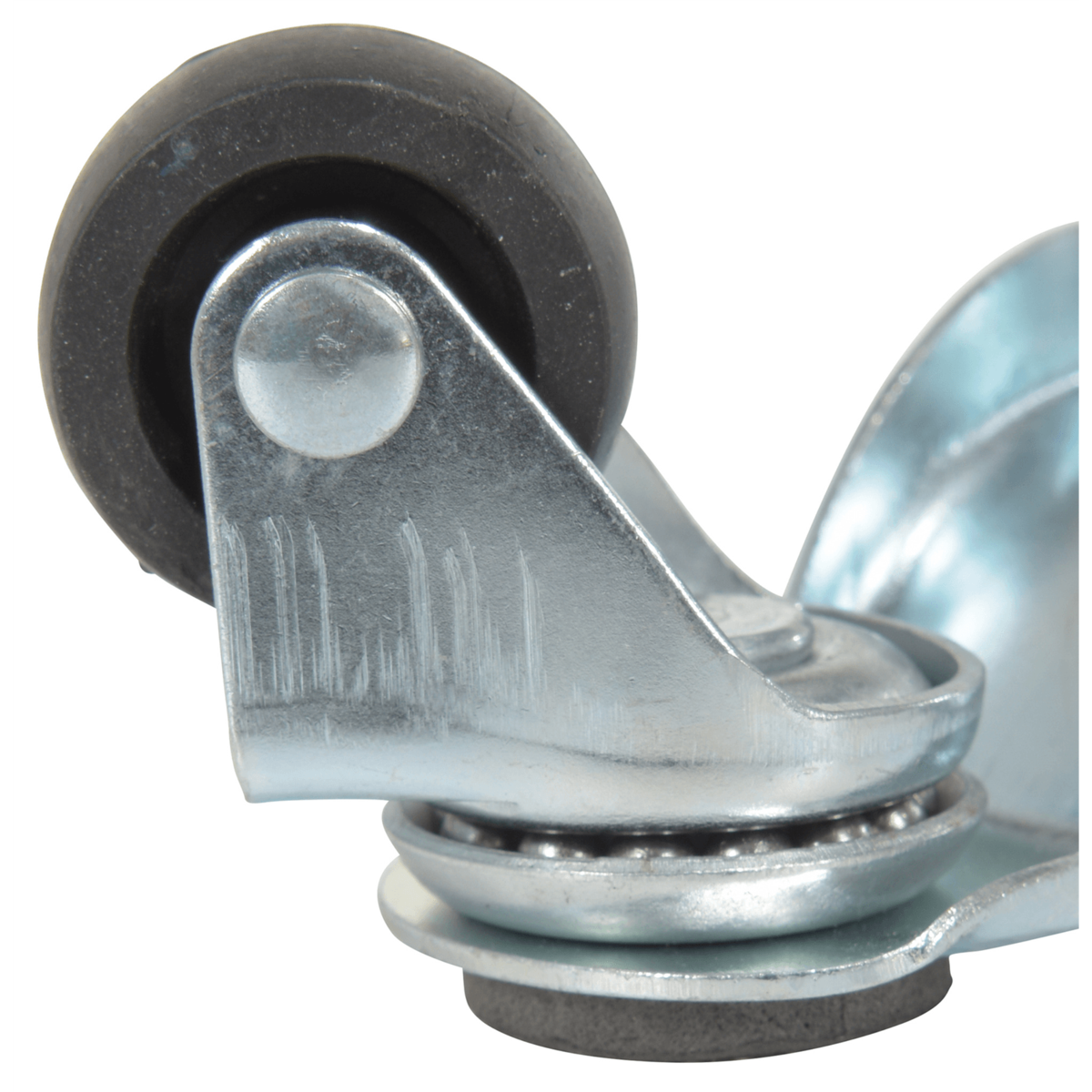 Vestil Steel Leg Dolly 5-13/16 In. x 6-3/8 In. x 2-1/2 In. 200 Lb. Capacity 4 Pack Silver LEG-D-4PK