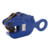Vestil Steel Vertical Positive Locking Plate Clamp 15 In. x 4 In. x 8 In. 6000 Lb. Blue LPC-60