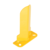 Vestil Steel Low Profile Rack Guard 3 In. x 8 In. x 11-7/8 In. Yellow NPG4-12