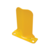 Vestil Steel Low Profile Rack Guard 3 In. x 10 In. x 11-7/8 In. Yellow NPG6-12