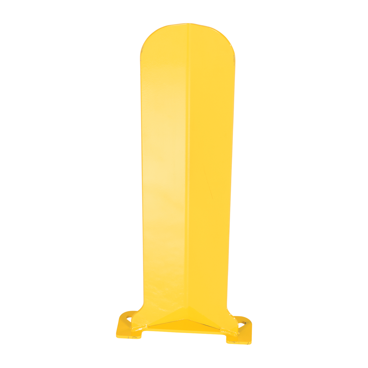 Vestil Steel Low Profile Rack Guard 3 In. x 10 In. x 23-7/8 In. Yellow NPG6-24