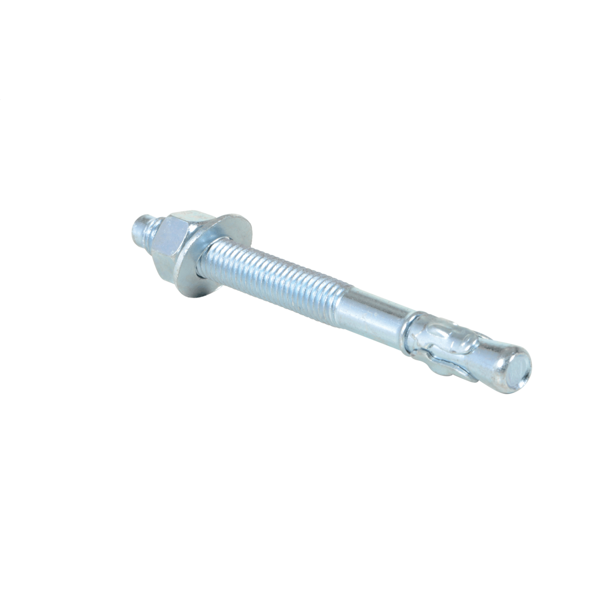 Vestil Steel Concrete Sleeve Anchor Bolts 1/2 In. x 5 In. Silver AS-125