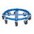 Vestil Steel Oct Drum Dolly 27-1/16 In. x 27-1/16 In. x 7-7/8 In. 55 Gallon 2000 Lb. Blue OCTO-55-CI