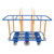 Vestil Steel Horizontal Panel Cart 63-1/2 In. x 32-1/16 In. x 51-3/8 In. 2000 Lb Blue/Yellow PANEL-H