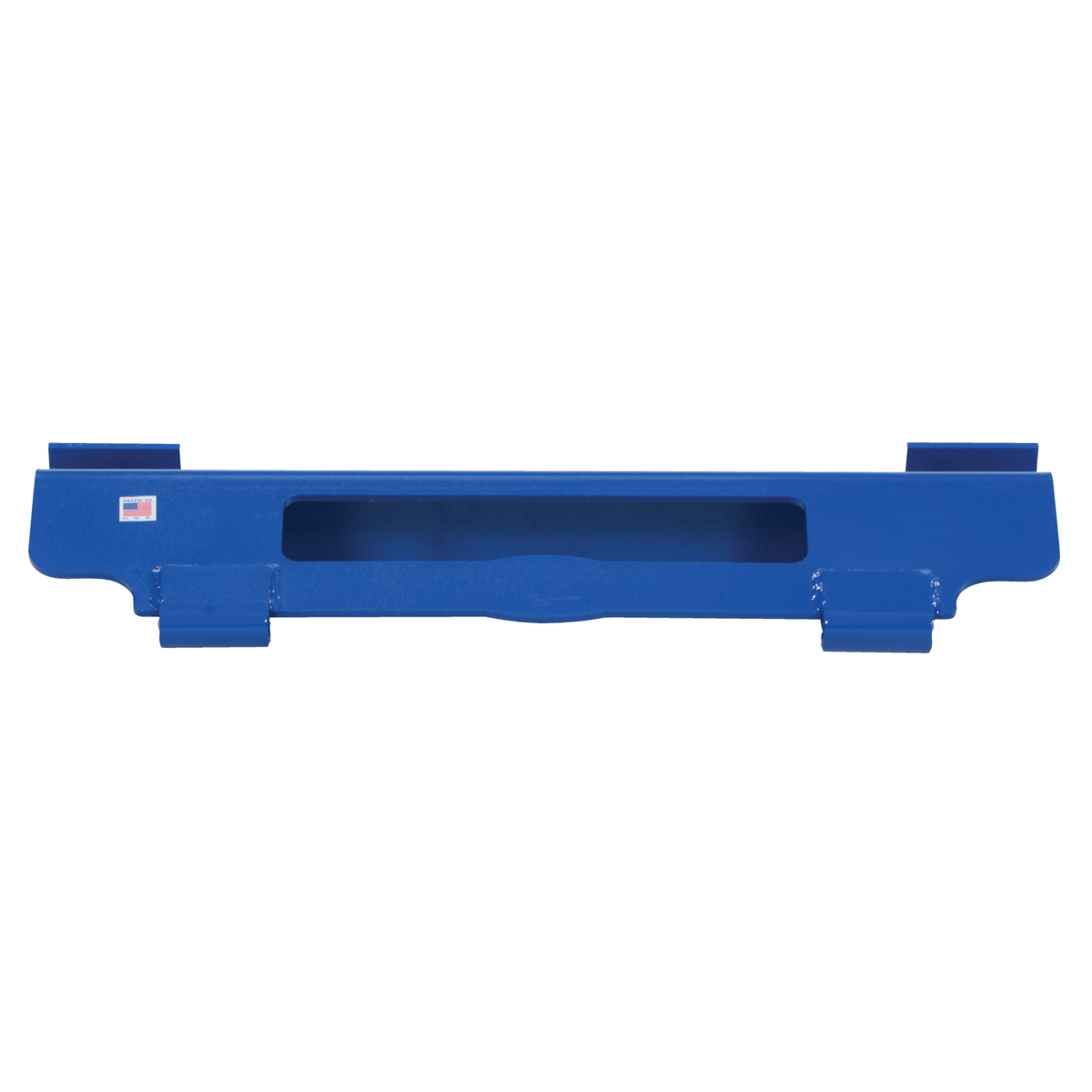 Vestil Steel Non-Adjustable Pallet Jockey 10-3/16 In. x 28-1/2 In. x 4-1/8 In. 4000 Lb. Blue PJ-1005