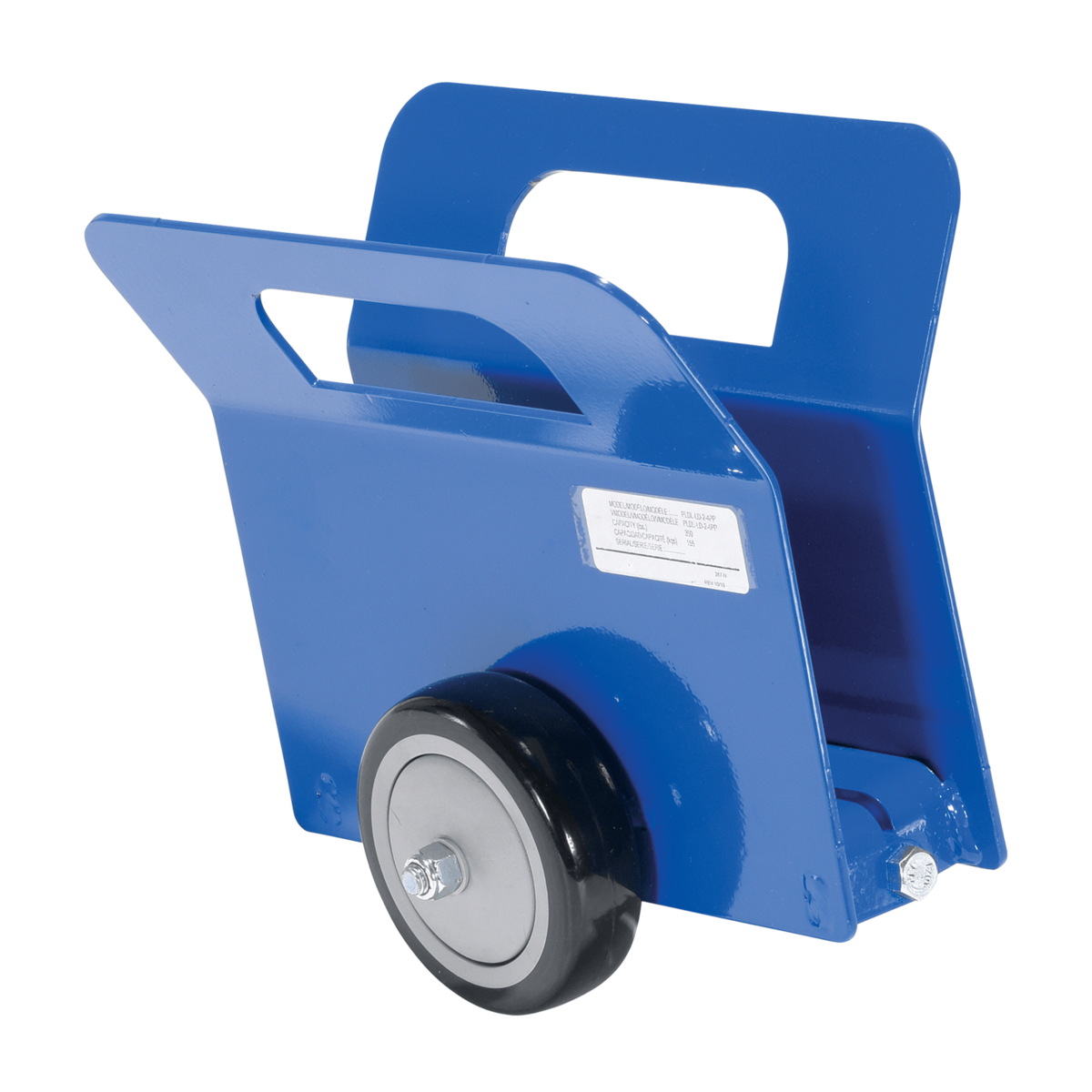 Vestil Light Duty Door & Panel Dolly 4x1-1/4In Poly-On-PolyCasters 10Inx6-15/16Inx9-9/16In 350LbBlue