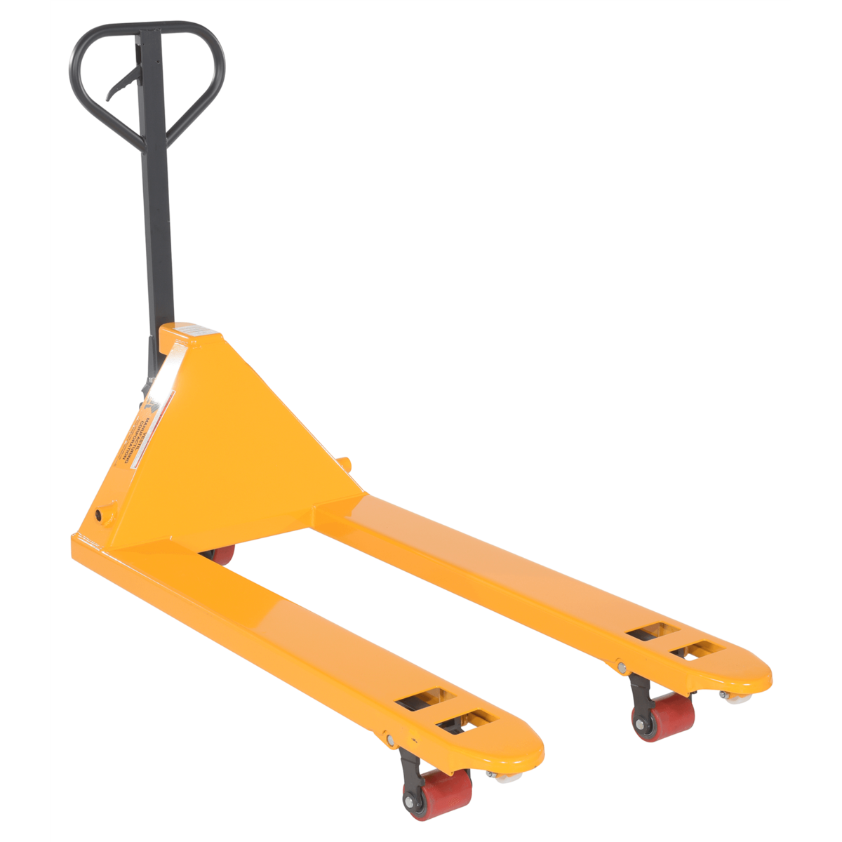 Vestil Steel Pallet Truck 61-11/16 In. x 28-3/4 In. x 48-5/8 In. 5500 Lb. Capacity Yellow PM5-2748-Y