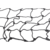 Vestil Nylon Pallet Rack Netting 2 Nets 123 In. x 3/16 In. x 96 In. 2500 Lb. Capacity Blk PRN-123-8