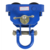 Vestil Steel Quick Install Manual Trolley 11 In. x 16-7/8 In. x 14-9/16 In. 6000 Lb. Blue QIT-6