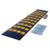 Vestil Rubber SpeedHump Asphalt Hardware 110-3/4In x 23-1/2In x 1-5/8In 40000Lb Blk/Yel RSH-108-24-A