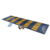 Vestil Rubber Speed Hump Asphalt Hardware 118-11/16 In. x 35-1/4 In. x 1-7/8 In. 60000 Lb. Blk/Yel