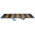 Vestil Rubber Speed Hump Asphalt Hardware 118-11/16 In. x 35-1/4 In. x 1-7/8 In. 60000 Lb. Blk/Yel
