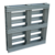 Vestil Galvanized Steel Pallet 36 In. x 36 In. x 4-3/4 In. 8,000 Lb. Floor Capacity Gray SPL-3636