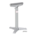 Vestil Steel Horizontal Roller Stand 27 to 42 In. Raised Height 1,760 Lb. Capacity Gray STAND-H-HP