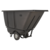 Vestil Plastic Medium Duty Tilt Truck 1/2 Cubic Yard 850 Lb. Capacity Black TDT-50-MD-BLACK