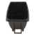 Vestil Plastic Medium Duty Tilt Truck 1/2 Cubic Yard 850 Lb. Capacity Black TDT-50-MD-BLACK
