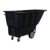 Vestil Plastic Heavy Duty Tilt Truck 1 Cubic Yard 2100 Lb. Capacity Black TDT-100-HD-BLACK