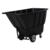 Vestil Plastic Heavy Duty Tilt Truck 1 Cubic Yard 2100 Lb. Capacity Black TDT-100-HD-BLACK