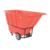 Vestil Plastic Medium Duty Tilt Truck 1 Cubic Yard 1250 Lb. Capacity Red TDT-100-MD-RED