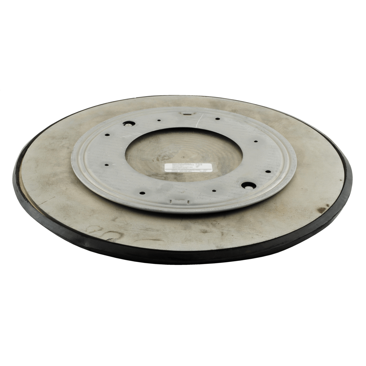 Vestil Steel Turntable 18 In. Diameter 5/16 In. Height 1000 Lb. Capacity TT-18-7/8