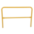 Vestil Steel Safety Railing 5 Ft. Length Yellow VDKR-5