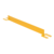 Vestil Steel Toe Board for pipe Safety Railing 4 Ft. Length Yellow VDKR-4-TB
