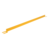 Vestil Steel Toe Board for pipe Safety Railing 8 Ft. Length Yellow VDKR-8-TB