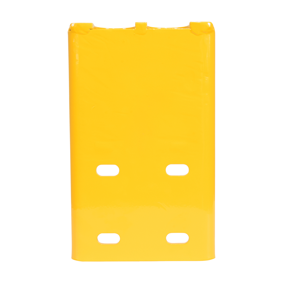 Vestil Wall Mount Bracket for Pipe Safety Railing Yellow VDKR-VM2