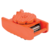 Vestil Steel Machine Roller 15,000 Lb. Capacity Orange VHMS-15