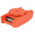 Vestil Steel Machine Roller 15,000 Lb. Capacity Orange VHMS-15