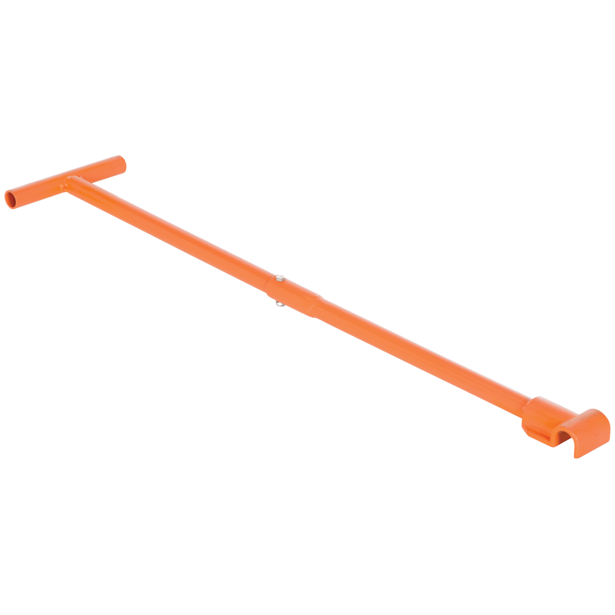 Vestil Steel Machine Roller Steering Bar Handle 36 In. Length for Use with VHMS-2 Orange VHMH-36-1